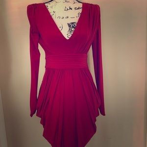 BCBG red dress